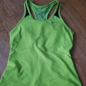 Nike dri fit women's workout tank top small